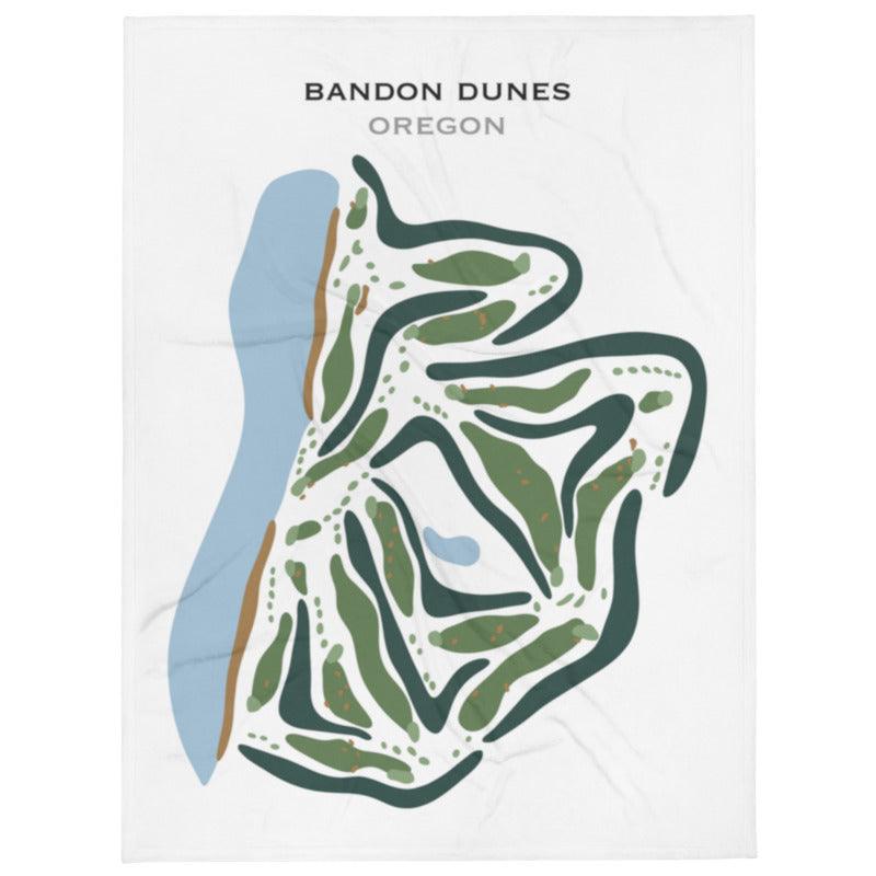 Bandon Dunes, Oregon - Printed Golf Courses by Golf Course Prints