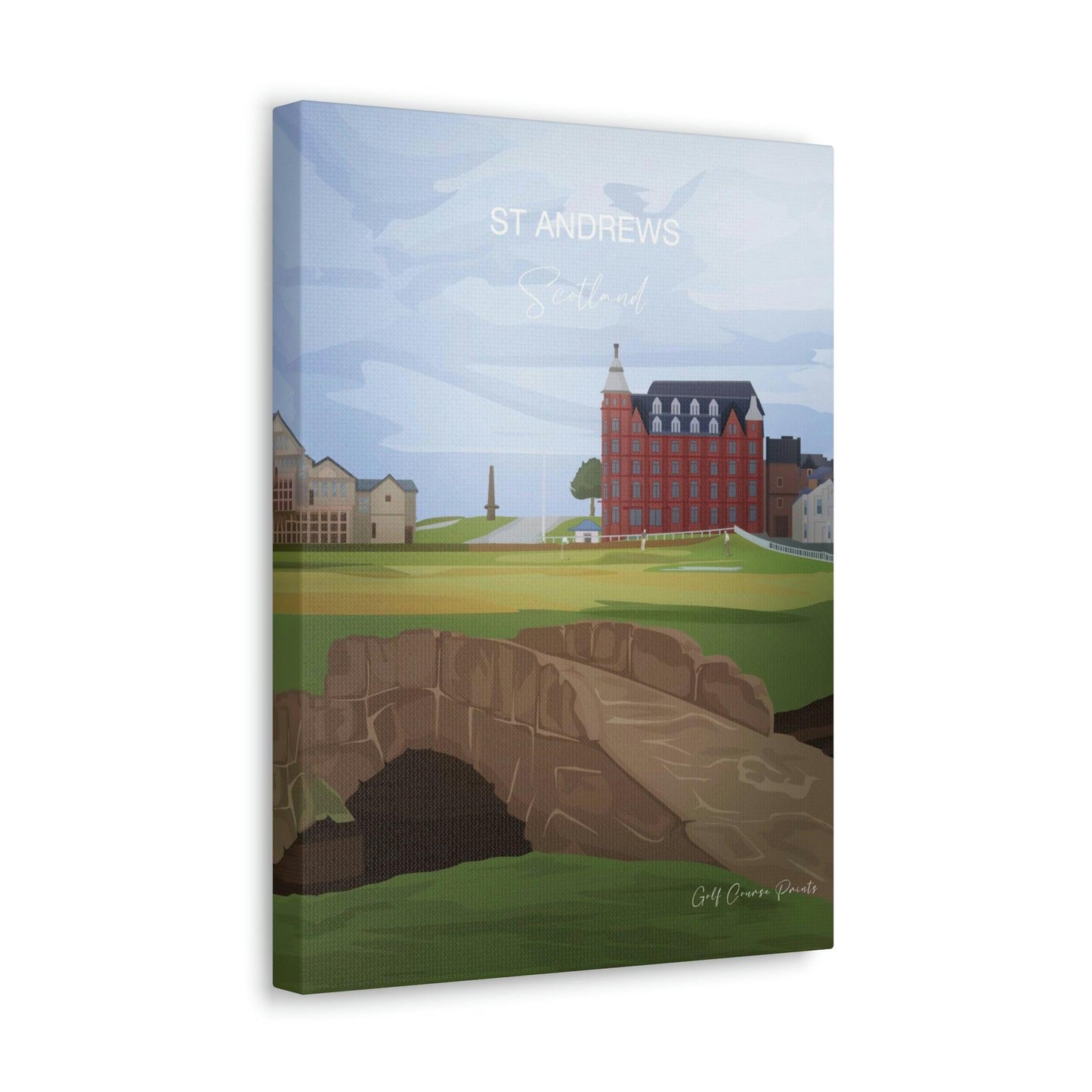 St. Andrews, Scotland by Golf Course Prints