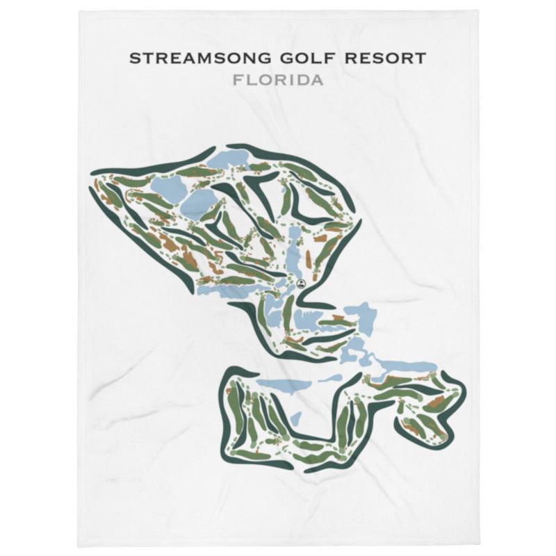 Streamsong Golf & ClubHouse, Florida - Printed Golf Courses by Golf Course Prints