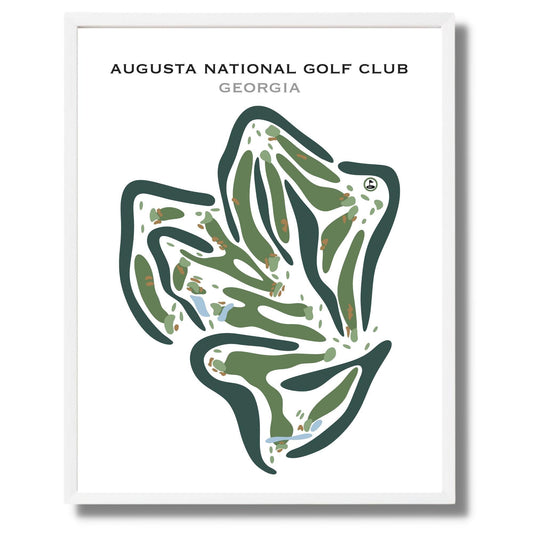 Augusta National Golf Club, Augusta Georgia - Printed Golf Courses by Golf Course Prints