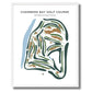 Chambers Bay Golf Course, University Place Washington - Printed Golf Courses by Golf Course Prints